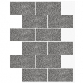 Фасадная панель АМК Блок однотонный 202